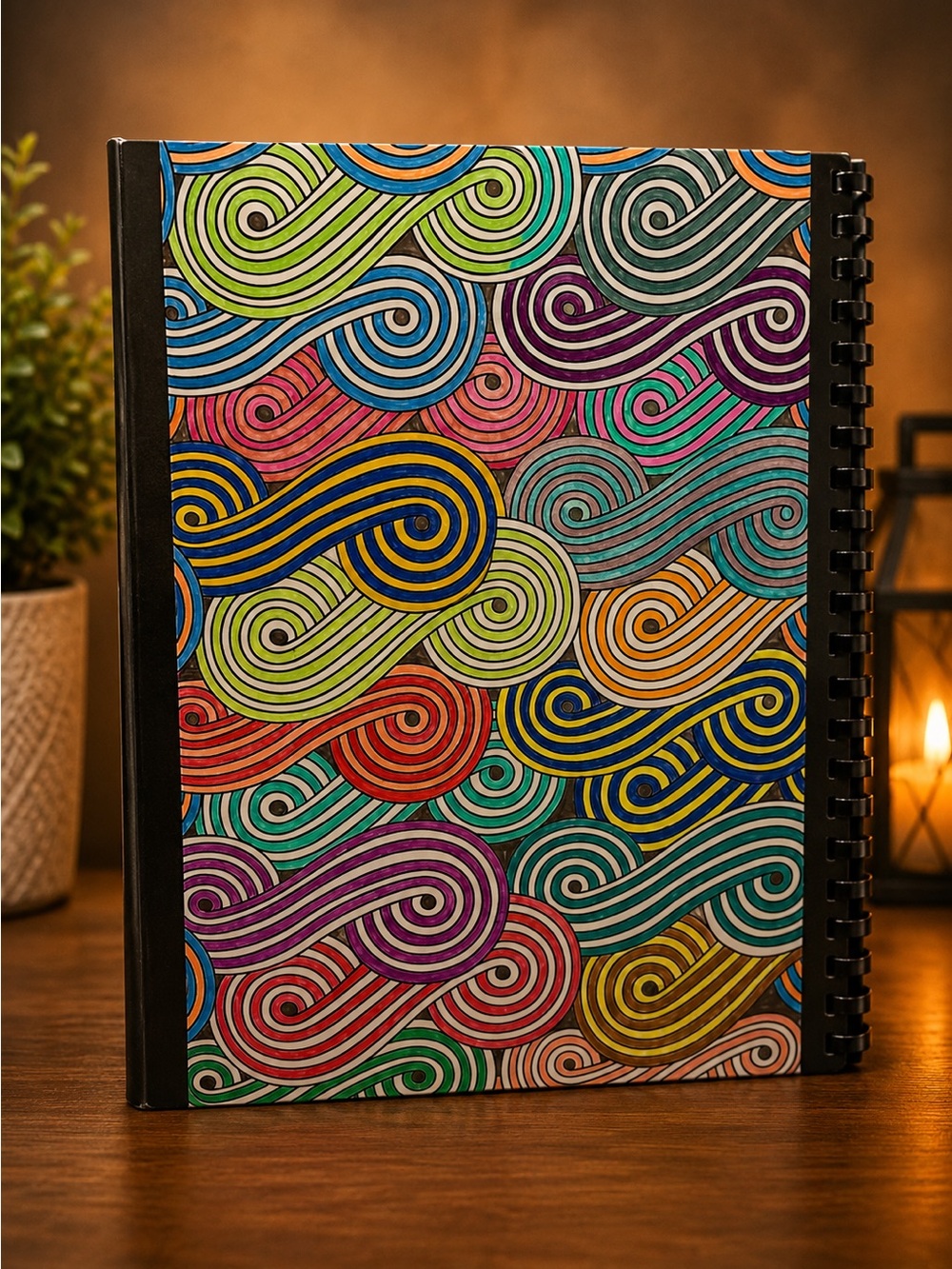 Colorful Spiral Pattern pictures - Multicolor